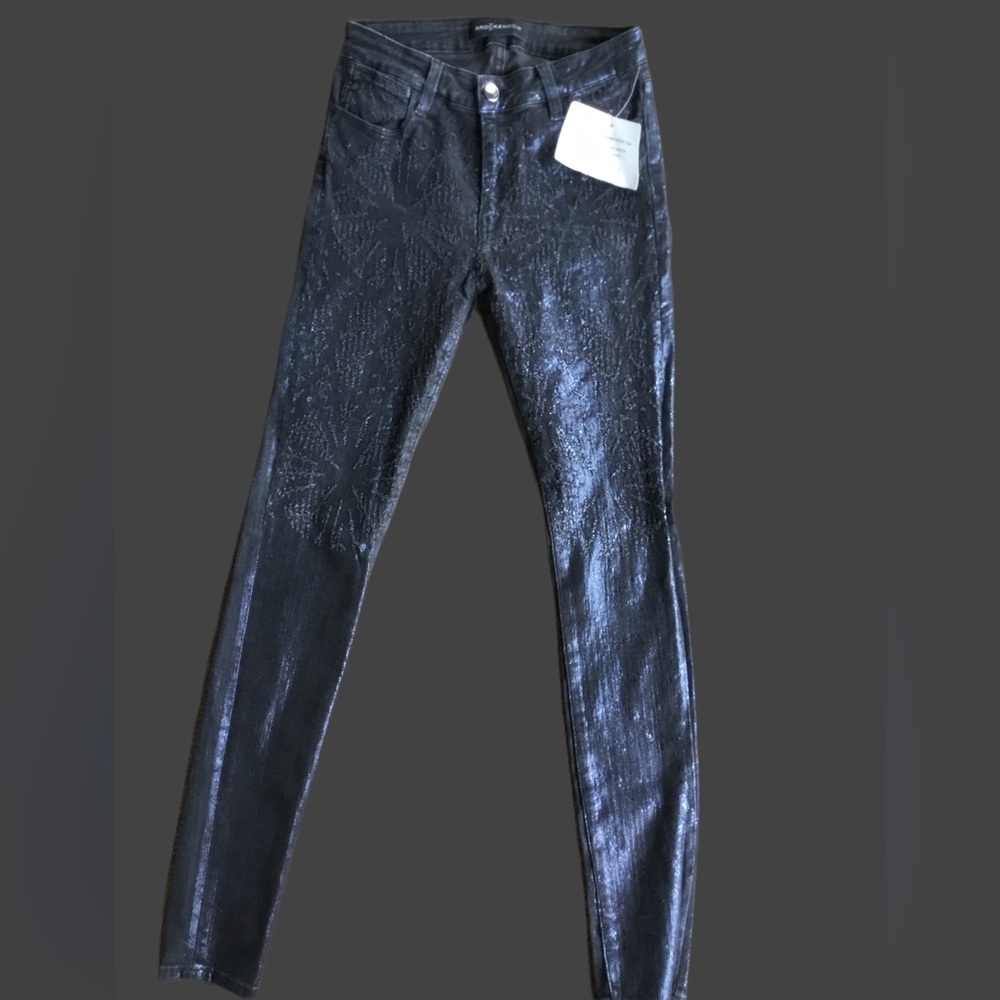 Brockenbow “emma” skinny mid rise jeans size 28/6